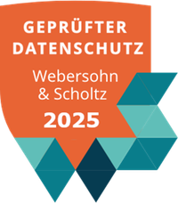 Geprüfter Datenschutz – Webersohn und Scholtz 2025